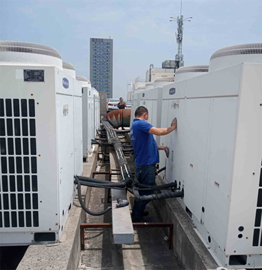 道县中央空调制热和不制冷系统维修方法